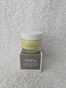 Avon Anew Purifying Clay Mask With White Charcoal Powder (NIB) Discontinued - Picture 1 of 4