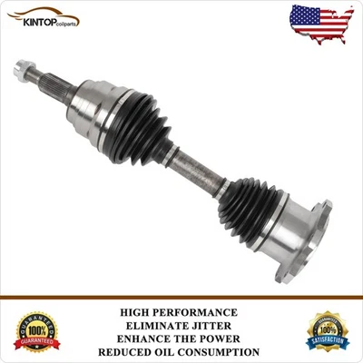 Front Side For GMC Sierra 3500 2001-2006 V8 6.0L 6.6L 8.1L 4WD CV Axle Shaft - Image 1 of 4