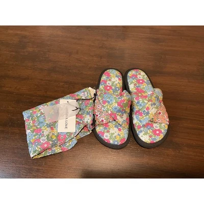 Zapatillas de viaje Arizona Love estampado floral con bolsa a juego - EU 37 Foto 1 de 4