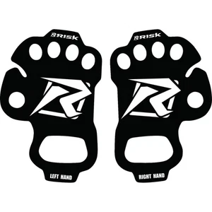 Risk Racing Ultra Thin Palm Protectors - Black - Small/Medium 12697 - Picture 1 of 3