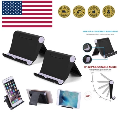 Soporte para Teléfono Celular Multi-Ángulo,【Paquete de 2】 Soporte para Tablet Universal Smartphones para... Foto 1 de 4