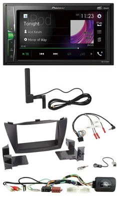 Pioneer MP3 DAB Lenkrad 2DIN Bluetooth Autoradio für Hyundai Tucson 2010-2015 sc - Bild 1 von 4