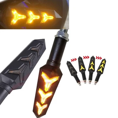 For Suzuki DR200SE Motorcycle LED Turn Signal Indicator Light Arrow Amber Lamp - Image 1 of 4