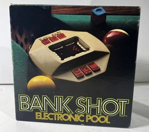 Parker Brothers Bank Shot Electronic Pool VTG 1980 With Manual CLEAN!!- TESTED - Picture 1 of 11