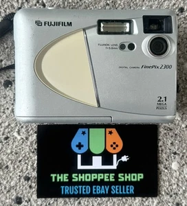 FujiFilm FinePix 2300 Silver Digital Camera 2.1MP | Read Description - Picture 1 of 7
