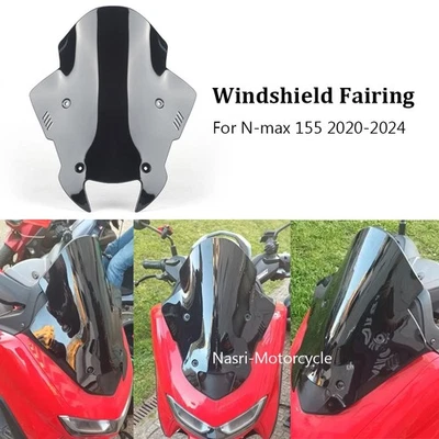 Deflector de viento para parabrisas deportivo Yamaha N-MAX 155 2020-2024 2023 Foto 1 de 4