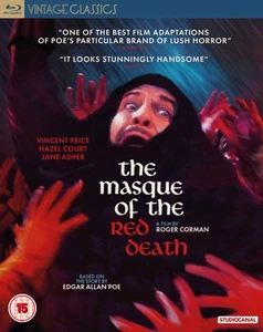 The Masque of The Red Death (Blu-ray) Vincent Price Hazel Court (UK IMPORT) - Picture 1 of 3