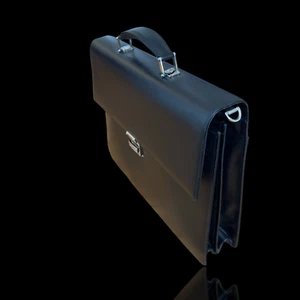 MONTBLANC Meisterstück Leder Tasche Aktentasche mit 2 Hauptfächern NP:1490€ -149 - Zdjęcie 1 z 23