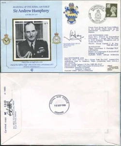 CDM18a RAF COMMANDER Sir Humphrey Gp Capt Day and Plt Off Postlethwaite (D) - Picture 1 of 1