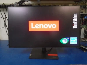Lenovo Thinkvision P27H-30 27" Monitor with cables - Picture 1 of 4