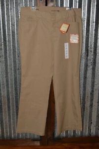 Womens Dockers Khaki Pants Metro Trouser Slimming 14P Petite New With Tags - Picture 1 of 3