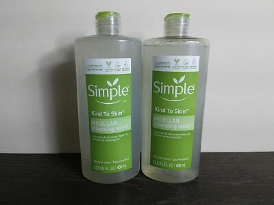 (2) Simple to Skin Micellar Cleansing Water - 13.5 fl oz Make-Up Remover - Image 1 of 4