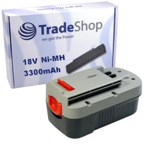 AKKU 18V 3300mAh Ni-MH für Black&Decker GKC1817 GLC610 GKC1817NH GKC1817P - Bild 1 von 5
