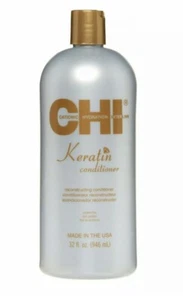 CHI Keratin Reconstructing Hair Conditioner Paraben Free 32 OZ SEALED - Picture 1 of 2