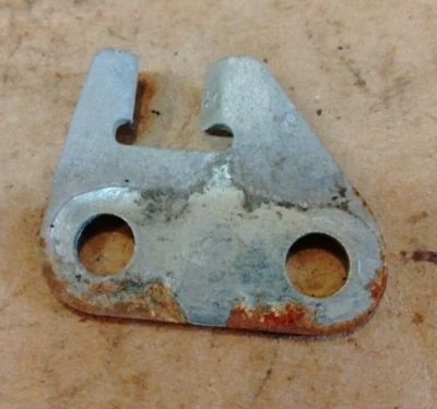 Separador de manguera de freno delantero Honda interruptor de 3 vías placa guía estancia CB750 CB450 CB500T Foto 1 de 3