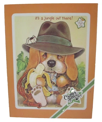 1985 Critter Sitters 'It's a Jungle Out There' Banana Scratch n Sniff Folder - Image 1 of 3
