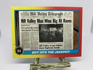 Back To The Future 2 1989 Topps #53 Biff Hits The Jackpot - Bild 1 von 4