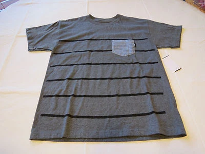 男孩青少年 O'Neill 冲浪滑板 M Vals T 恤 Youth HBK 黑色 hthr SP6218402 全新带标签 — 第 1/3 张图片