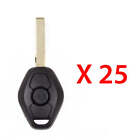 New Replacement For Bmw Remote Key 2 Track Cas System Pcf7942 Lx8 Fzv (25 Pack)