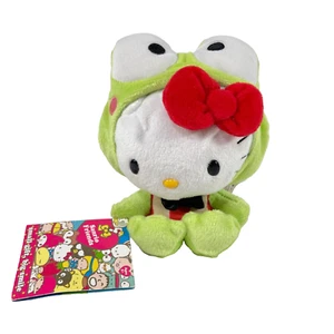 Sanrio Hello Kitty Makes Pacific Keroppi Costume Plush 6” 50th Anniversary - Picture 1 of 13