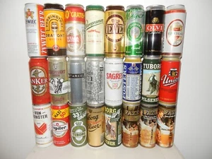 24 Alte Bierdosen aus EUROPA (50cl) Leer !! 04 - Bild 1 von 1