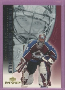 2003 03-04 UD MVP MASKED MEN AVALANCHE PATRICK ROY #MM2 - Picture 1 of 1