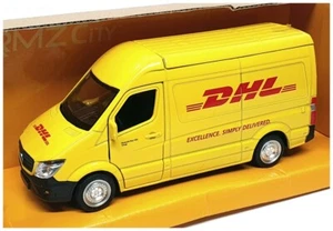 RMZ City 1/36 Scale 90530 - Mercedes Benz Sprinter (DHL) Yellow - Picture 1 of 5