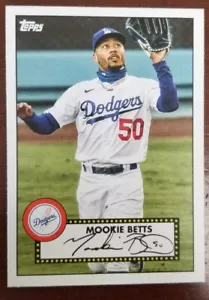 2021 Topps Series 1 Mookie Betts #T52-6 Dodgers - Picture 1 of 6