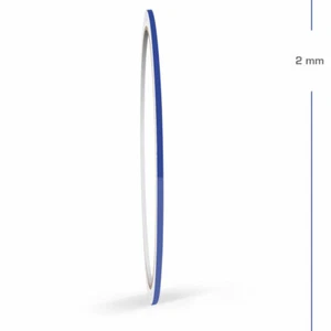 Zierstreifen 2mm 10 Meter Blau Glänzend Glanz Auto Boot Motorrad WoMo - Bild 1 von 5