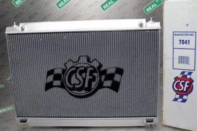 CSF Polished High Performance Aluminum Radiator For 08+ Nissan GT-R R35 VR38DETT - Image 1 of 4
