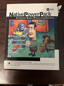 Rare Vintage Waves Native Powerpack digital audio editing software 1997 windows  - Picture 1 of 3