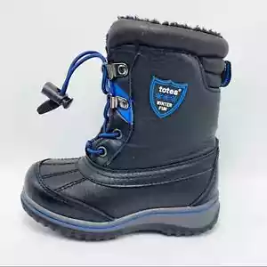Totes toddler faux fur lined snow boots - Picture 1 of 8