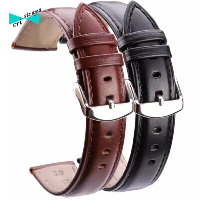 cinturino per daniel wellington in pelle nero marrone da 18 19 20 21 22 24 mm