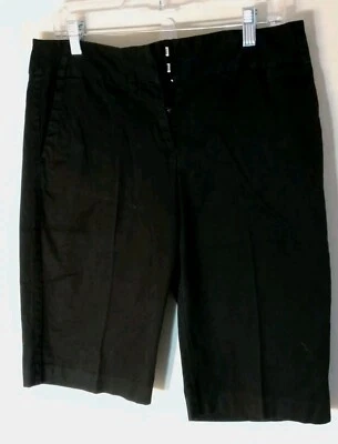 George Size 10 Misses/Women's Black Shorts Stretch Lightweight Excell condition - Image 1 of 4