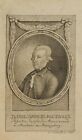 SCHMIDT (*1740) nach Unbekannt (18.Jhd), Porträt Johann David Metzger, um 1783,