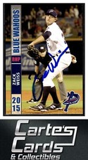 Zack Weiss 2015 Grandstand Pensacola Blue Wahoos #31  TTM/IP Signed Autographed
