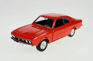 WELLY 1970 OPEL VAUXHALL MANTA A RED 1:34 DIE CAST METAL MODEL NEW IN BOX - Imagen 1 de 6