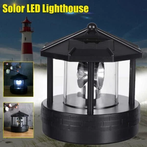Solar Leuchtturm Rotierender Leuchtfeuer 360° Ersatz Leuchtmodul Leuchteinheit - Bild 1 von 12