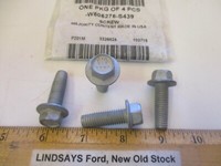 4 PCS FORD 2015/2019 MUSTANG, SEAT BELT ASY. "BOLT" M10X1.5 X 30MM, W505275-S439