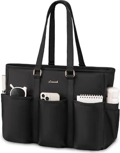 Laptop Tote Bag for Women Work, Teacher Tote Bag Nurse Bag, Utility Bag for Work - Picture 1 of 12
