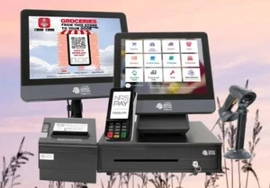 PUNTO DE VENTA NRS para tiendas de comestibles - Requiere pago NRS cuenta de comerciante antes del envío - Imagen 1 de 2