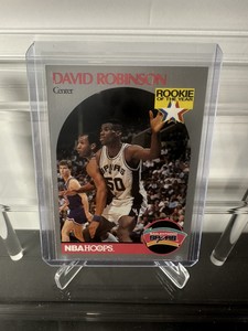 1990-91 NBA Hoops - #270 David Robinson (RC)