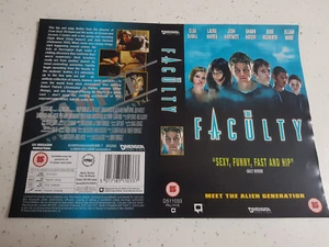 The Faculty - Sample VHS Video Sleeve - Large Box - No Tape - Imagen 1 de 2