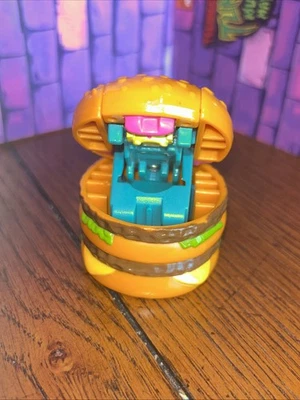 McDonalds cheese burger Food Changeables Robot Transformers Happy Meal Toy - Image 1 of 4