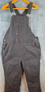 Dickies Unisex Erwachsene Größe XL Latzhose mit doppelter Vorderseite dunkelgrau - Bild 1 von 7