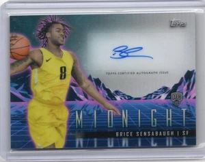 BRICE SENSABAUGH NBA Jazz 2023-24 Topps Midnight RC Auto #RHS-BS Card - Picture 1 of 2