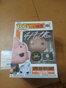 Funko Pop! Vinilo: Dragon Ball - Super Buu con Ghost Chase firmado y certificado - Imagen 1 de 8