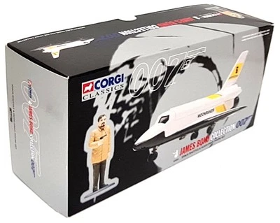 Corgi 65401 007 Moonraker Space Shuttle & Drax Figure  James Bond Diecast Model  - Image 1 of 4