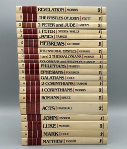 Lot of 20 Tyndale New Testament Commentaries COMPLETE SET 1983-84 TPB! - Imagen 1 de 6