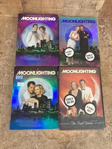 MOONLIGHTING Complete TV Series Seasons 1-5 (DVD) (Season 3 and 5 are Sealed) - Picture 1 of 10